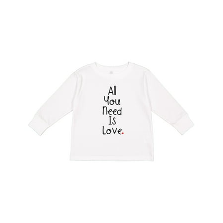 Inktastic All You Need is Love Gift Toddler Boy or Toddler Girl Long Sleeve T-Shirt
Inktastic All You Need is Love Gift Toddler Boy or Toddler Girl Long Sleeve T-Shirt