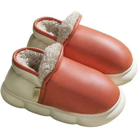 PIKADINGNIS Shiny Cozy Soft Fashion Shoes for Women Men Faux Leather Fluffy Lining House Slipper Indoor Outdoor Anti-skip Trendy Shoes
PIKADINGNIS Shiny Cozy Soft Fashion Shoes for Women Men Faux Leather Fluffy Lining House Slipper Indoor Outdoor Anti-skip Trendy Shoes