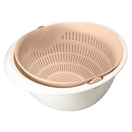 Otemrcloc Double Basket Bowl Washing Kitchen Strainer Noodles Vegetables Fruit 2023 one Size - Best Gift
Otemrcloc Double Basket Bowl Washing Kitchen Strainer Noodles Vegetables Fruit 2023 one Size - Best Gift