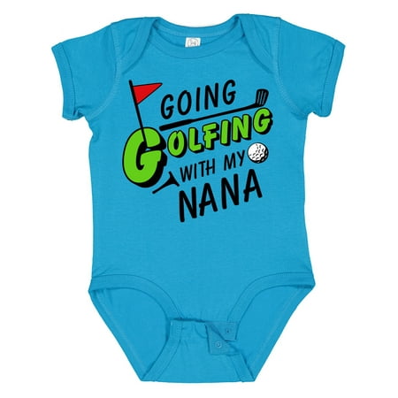 Inktastic Going Golfing with My Nana- Kids Golf Gift Baby Boy or Baby Girl Bodysuit
Inktastic Going Golfing with My Nana- Kids Golf Gift Baby Boy or Baby Girl Bodysuit