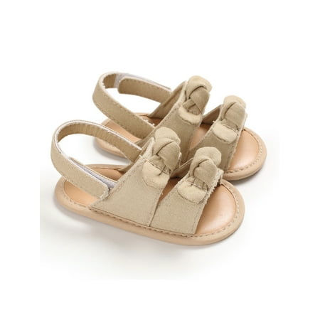 Daeful Newborn Flat Sandal Soft Sole Sandals Summer Crib Shoes Walking Lightweight Non-Slip First Walkers Princess Shoe Apricot 18-24 months
Daeful Newborn Flat Sandal Soft Sole Sandals Summer Crib Shoes Walking Lightweight Non-Slip First Walkers Princess Shoe Apricot 18-24 months