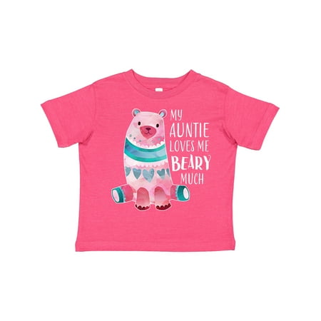 Inktastic My Auntie Loves Me Beary Much with Cute Bear Gift Toddler Boy or Toddler Girl T-Shirt
Inktastic My Auntie Loves Me Beary Much with Cute Bear Gift Toddler Boy or Toddler Girl T-Shirt