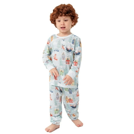 Matching Family Christmas Pajamas Sets Blue Elk Print Xmas Pjs Soft Comfy Festival Style Sleepwear for Family
Matching Family Christmas Pajamas Sets Blue Elk Print Xmas Pjs Soft Comfy Festival Style Sleepwear for Family