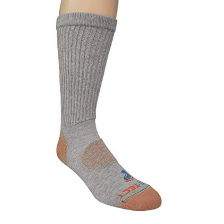 Pro-Tect Diabetic Copper Unisex Socks Made in The USA 2-Pack (Large Grey Heather Crew)
Pro-Tect Diabetic Copper Unisex Socks Made in The USA 2-Pack (Large Grey Heather Crew)