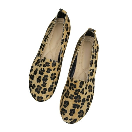 BELLZELY Wide Width Women Shoes Clearance Women s Plus-size Flat Suede Leopard Print Print Breathable Slip-on Shoes
BELLZELY Wide Width Women Shoes Clearance Women s Plus-size Flat Suede Leopard Print Print Breathable Slip-on Shoes