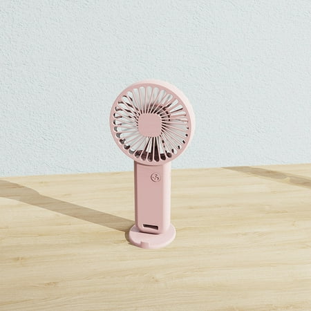 New mini small fan outdoor portable big wind fan desktop mobile phone bracket creative hand-held small fan