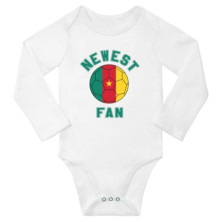 Newest Cameroon Soccer Football Fan Baby Long Sleeve Jumpsuits Clothes (White 6 Months)
Newest Cameroon Soccer Football Fan Baby Long Sleeve Jumpsuits Clothes (White 6 Months)
