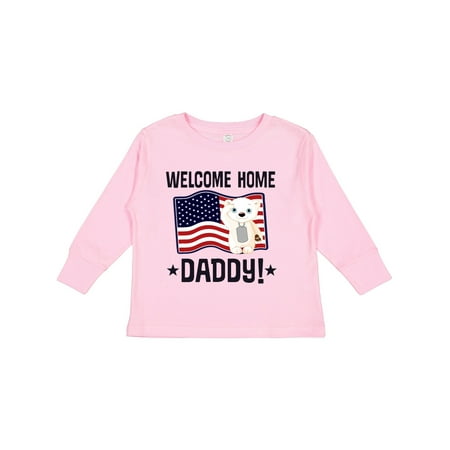 Inktastic Military Daddy Welcome Home Son Daughter Gift Toddler Boy or Toddler Girl Long Sleeve T-Shirt
Inktastic Military Daddy Welcome Home Son Daughter Gift Toddler Boy or Toddler Girl Long Sleeve T-Shirt