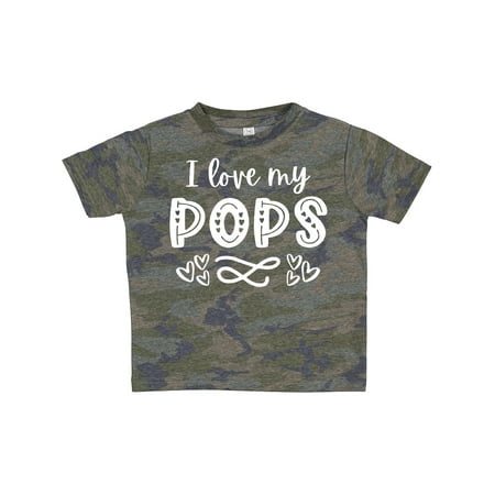 Inktastic I Love My Pops with Hearts Gift Toddler Boy or Toddler Girl T-Shirt
Inktastic I Love My Pops with Hearts Gift Toddler Boy or Toddler Girl T-Shirt