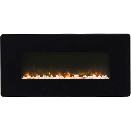 Dimplex Winslow 35 Wall-Mounted Electric Fireplace (Model: SWM3520) 4777 BTU 120 Volt 1400 Watt Black
Dimplex Winslow 35 Wall-Mounted Electric Fireplace (Model: SWM3520) 4777 BTU 120 Volt 1400 Watt Black