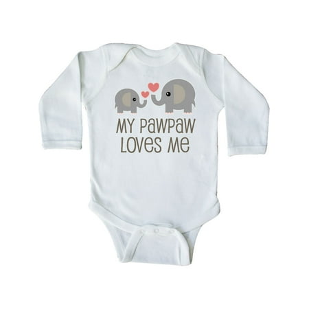 Inktastic My Pawpaw Loves me Grandchild Gift Baby Boy or Baby Girl Long Sleeve Bodysuit
Inktastic My Pawpaw Loves me Grandchild Gift Baby Boy or Baby Girl Long Sleeve Bodysuit