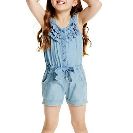 Journey Summer Baby Girls Clothes Denim Cotton Jeans Jumpsuit Sleeveless Bow-Knot Rompers(120cm)
Journey Summer Baby Girls Clothes Denim Cotton Jeans Jumpsuit Sleeveless Bow-Knot Rompers(120cm)