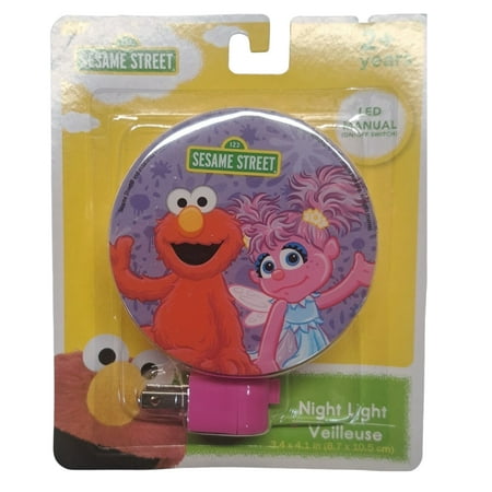 Sesame Street Purple LED Nightlight with Rotary Shade for Kids Boys Girls Manual Switch Lights Energy Efficient Night Lamp for Bedroom Baby Room Kitchen Hallway Stairway and Gift Set (1 Count)
Sesame Street Purple LED Nightlight with Rotary Shade for Kids Boys Girls Manual Switch Lights Energy Efficient Night Lamp for Bedroom Baby Room Kitchen Hallway Stairway and Gift Set (1 Count)