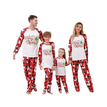 Gwiyeopda Matching Family Pajamas Sets Christmas PJ s with Plaid Printed Shirt Pants Sleepwear Loungewear
Gwiyeopda Matching Family Pajamas Sets Christmas PJ s with Plaid Printed Shirt Pants Sleepwear Loungewear