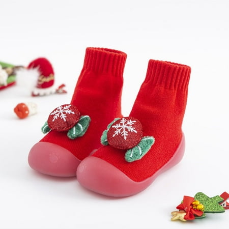 TALKVE Christmas Baby Toddler Boys Girls Cartoon Ears Floor Socks Non Slip Baby Step Shoes Socks
TALKVE Christmas Baby Toddler Boys Girls Cartoon Ears Floor Socks Non Slip Baby Step Shoes Socks