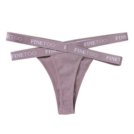 Qingsaizhen Panties Panties Letter Design Cross Strap Polyester Lady Sexy G-string Thongs for Sleeping
Qingsaizhen Panties Panties Letter Design Cross Strap Polyester Lady Sexy G-string Thongs for Sleeping