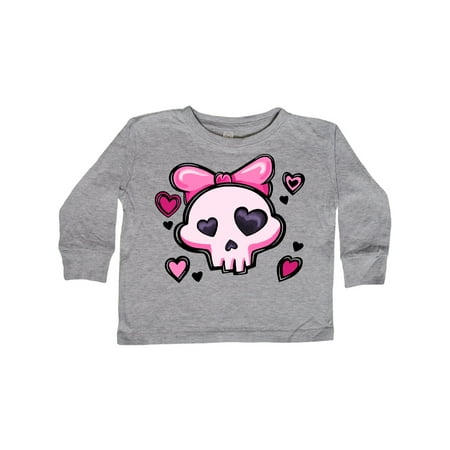 Inktastic Cute Skull Pink Bow and Hearts Gift Toddler Boy or Toddler Girl Long Sleeve T-Shirt
Inktastic Cute Skull Pink Bow and Hearts Gift Toddler Boy or Toddler Girl Long Sleeve T-Shirt