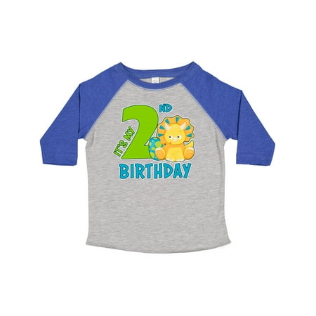 Inktastic Its My 2nd Birthday with Dinosaur Gift Toddler Boy or Toddler Girl T-Shirt
Inktastic Its My 2nd Birthday with Dinosaur Gift Toddler Boy or Toddler Girl T-Shirt