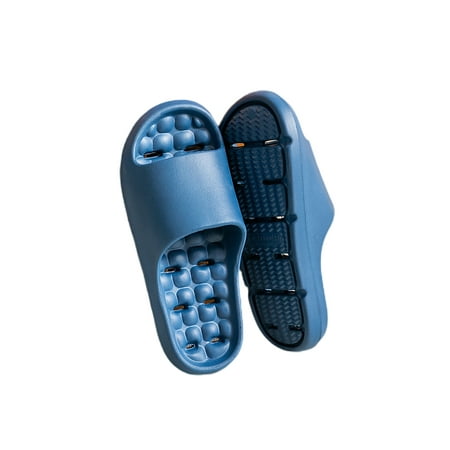 Fangasis Unisex Lightweight Slip On Flat Sandal Beach Backless Shower Slipper Comfortable Soft Slide Sandals Navy Blue 9.5-10
Fangasis Unisex Lightweight Slip On Flat Sandal Beach Backless Shower Slipper Comfortable Soft Slide Sandals Navy Blue 9.5-10
