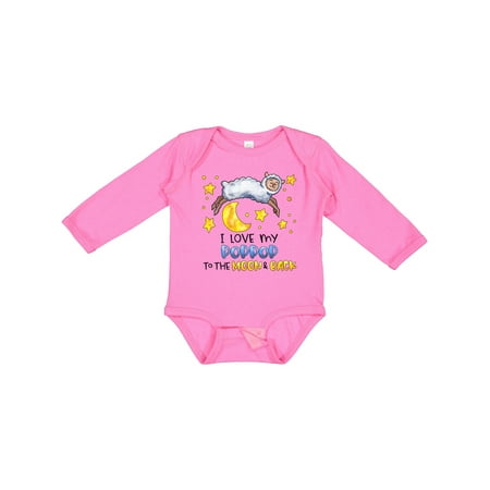 Inktastic I Love My Poppop to the Moon and Back Cute Sheep Gift Baby Boy or Baby Girl Long Sleeve Bodysuit
Inktastic I Love My Poppop to the Moon and Back Cute Sheep Gift Baby Boy or Baby Girl Long Sleeve Bodysuit