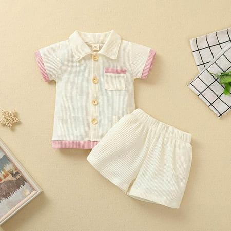 Simplmasygenix Baby Sets Clearance Summer Dress Toddler Kids Baby Boys Fashion Cute Short Sleeve Solid Color Casual Pocket Shorts Suit
Simplmasygenix Baby Sets Clearance Summer Dress Toddler Kids Baby Boys Fashion Cute Short Sleeve Solid Color Casual Pocket Shorts Suit