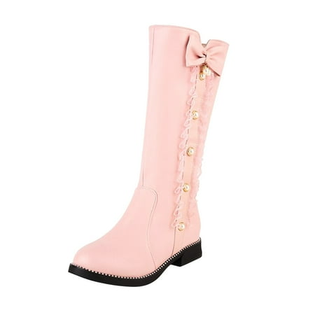 XINSHIDE Women Mid-Calf Boots Female Cute Fashion Bow Solid Flat Round Toe Square Heel Middle Long Student Style Boots Fashion Shoes
XINSHIDE Women Mid-Calf Boots Female Cute Fashion Bow Solid Flat Round Toe Square Heel Middle Long Student Style Boots Fashion Shoes