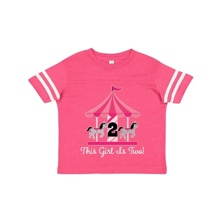 Inktastic 2nd Birthday Party Girls Carousel Horse Gift Toddler Toddler Girl T-Shirt
Inktastic 2nd Birthday Party Girls Carousel Horse Gift Toddler Toddler Girl T-Shirt
