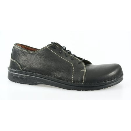 Footprints by Birkenstock Unisex Sheffield Leather Shoe Schwarz / Black