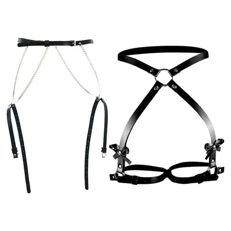 2pcs Women Garter Belt Leg Thigh Suspenders