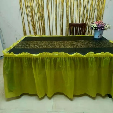 Waterproof Oilproof Tablecloth Reusable Table Skirt Rectangle Disposable Table Cover for Party Wedding Banquet New