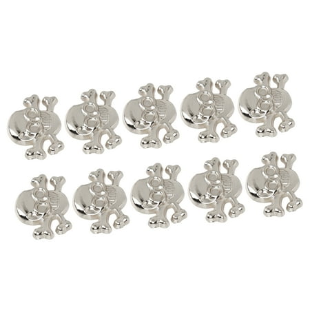 Skull Prong Stud Fashionable Skull Rivets 50 Sets Beautiful Wide Applications For Belts Gold Silver Silver Black
Skull Prong Stud Fashionable Skull Rivets 50 Sets Beautiful Wide Applications For Belts Gold Silver Silver Black