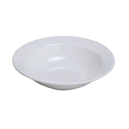 Miami Round Grapefruit Bowl 11.5 Oz. 6 3/8 Dia. Porcelain White Pack of 8