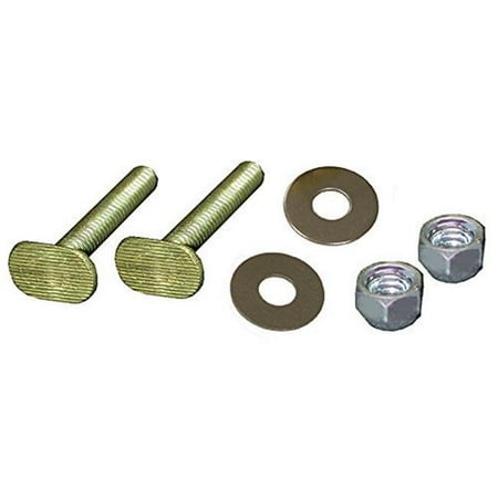 Jones Stephens C02033B 0.31 x 2.25 in. Brass Closet Bolts - Pack of 100