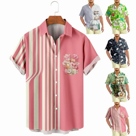 Easter Men Dad Short Sleeve Polo Shirts with Breast Pocket Slim-Fit Costume For Men
Easter Men Dad Short Sleeve Polo Shirts with Breast Pocket Slim-Fit Costume For Men