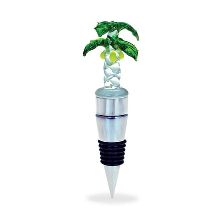 

LED Glass Stoppers Palm Tree