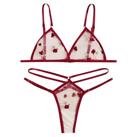 Penkiiy Bra New Sexy Fashion G-String Thong Sleepwear Underwear Lingerie Flower Lace Baby Dolls & Chemises L Red on Sale
Penkiiy Bra New Sexy Fashion G-String Thong Sleepwear Underwear Lingerie Flower Lace Baby Dolls & Chemises L Red on Sale