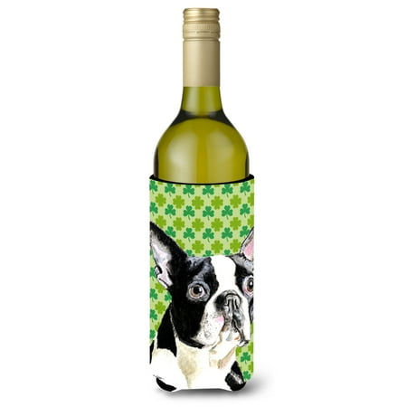 Caroline s Treasures SC9280LITERK Boston Terrier St. Patrick s Day Shamrock Portrait Wine Bottle Hugger Wine Bottle
Caroline s Treasures SC9280LITERK Boston Terrier St. Patrick s Day Shamrock Portrait Wine Bottle Hugger Wine Bottle