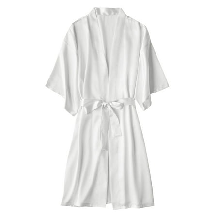 Outfmvch pajamas for women Women s Soild Satin Sleepwear Pajamas Bathrobe Nightgown For Bride Wedding Party lingerie for women
Outfmvch pajamas for women Women s Soild Satin Sleepwear Pajamas Bathrobe Nightgown For Bride Wedding Party lingerie for women