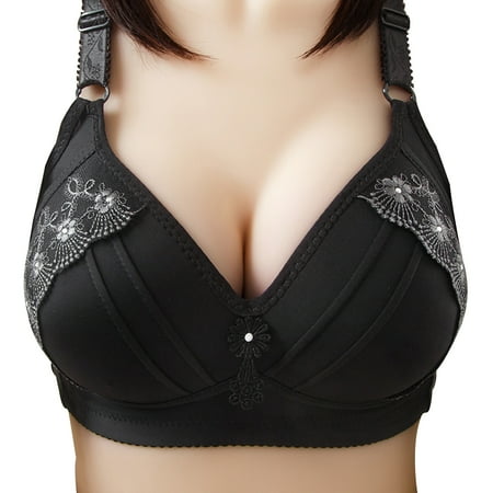 YXGla Women Sexy Solid Color Floral Embroidery Push Up Brassiere Thin Cup Bra Bralette
YXGla Women Sexy Solid Color Floral Embroidery Push Up Brassiere Thin Cup Bra Bralette