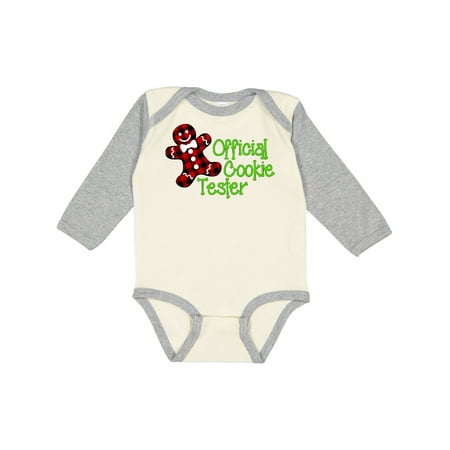 Inktastic Official Cookie Tester Red Plaid Gingerbread Man with Bow Ti Gift Baby Boy or Baby Girl Long Sleeve Bodysuit
Inktastic Official Cookie Tester Red Plaid Gingerbread Man with Bow Ti Gift Baby Boy or Baby Girl Long Sleeve Bodysuit