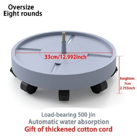 Flower Pot Bracket Set with Movable Tray Water Tray Universal Wheel and Automatic Absorbent Tray - Perfect for Bonsai and Lazy Flower Raising. Includes Accessories. (182 characters)
Flower Pot Bracket Set with Movable Tray Water Tray Universal Wheel and Automatic Absorbent Tray - Perfect for Bonsai and Lazy Flower Raising. Includes Accessories. (182 characters)