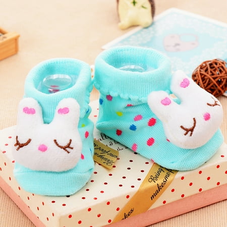 Boys Baby Socks Anti-Slip Stereoscopic Girls 3D Cartoon Floor Baby Shoes