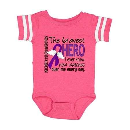Inktastic Pancreatic Cancer Bravest Hero I Ever Knew 1 Gift Baby Boy or Baby Girl Bodysuit
Inktastic Pancreatic Cancer Bravest Hero I Ever Knew 1 Gift Baby Boy or Baby Girl Bodysuit