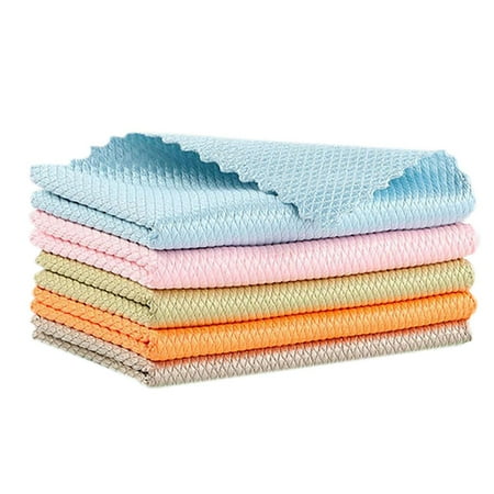 Tiyuyo Microfiber Dish Cloth for Washing Dishes 5pcs Fish Scales Design Dish Rags
Tiyuyo Microfiber Dish Cloth for Washing Dishes 5pcs Fish Scales Design Dish Rags