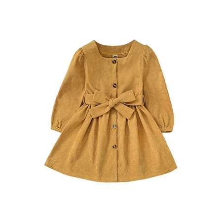 jaweiw Baby Girl Dress Square Neck Long Lantern Sleeve Dress with Belt One Piece Dress
jaweiw Baby Girl Dress Square Neck Long Lantern Sleeve Dress with Belt One Piece Dress