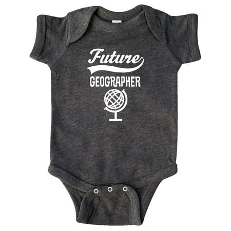 Inktastic Future Geographer In Training Childs Gift Baby Boy or Baby Girl Bodysuit