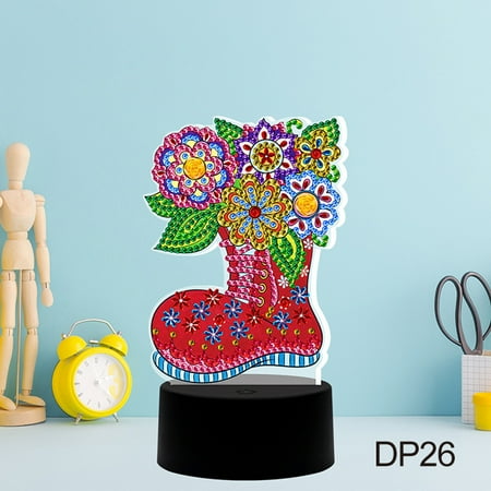 SARZI LED Diamond Painting Night Light DIY Love Butterfly Diamond Embroidery for Home Bedroom Decoration Style 2
SARZI LED Diamond Painting Night Light DIY Love Butterfly Diamond Embroidery for Home Bedroom Decoration Style 2