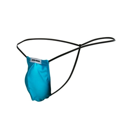 JUSTIN + SIMON Classic G-String Bulge-Turquoise-Small/Medium
