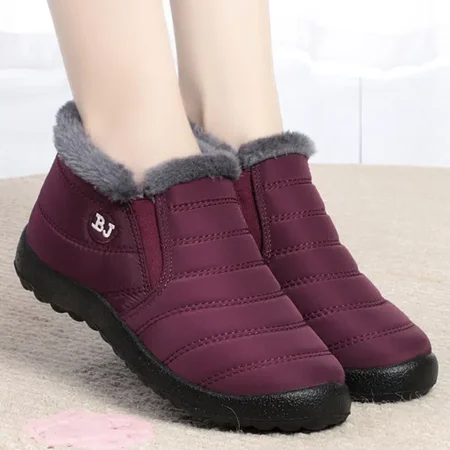 Women‘s Waterproof Ankle Boots Winter Thermal Insulated Slip On Snow Shoes Women‘s Footwear
Women‘s Waterproof Ankle Boots Winter Thermal Insulated Slip On Snow Shoes Women‘s Footwear