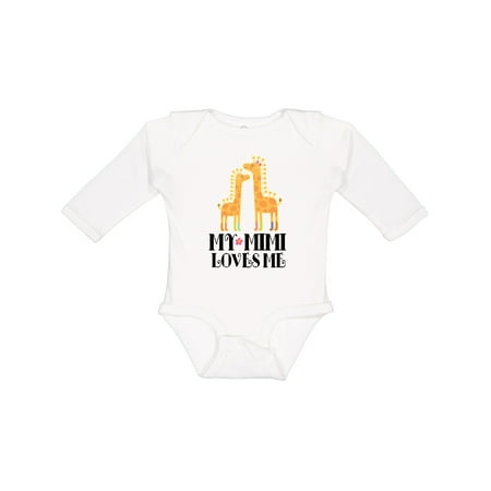 Inktastic My Mimi Loves Me Childs Giraffe Gift Baby Boy or Baby Girl Long Sleeve Bodysuit
Inktastic My Mimi Loves Me Childs Giraffe Gift Baby Boy or Baby Girl Long Sleeve Bodysuit